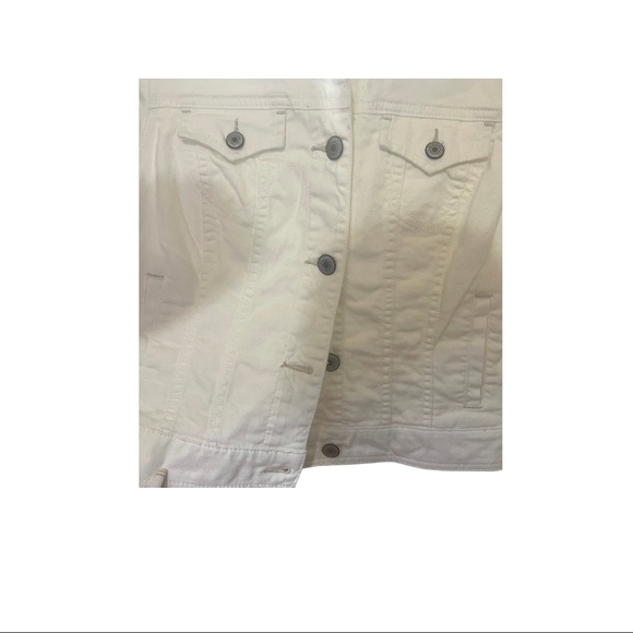 NWT American Eagle | White Jean Jacket - Picture 3 of 3